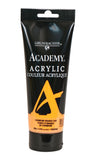 GRUMBACHER Academy Acrylic Paint, 200ml/6.8 oz. Plastic Tube, Cadmium Orange Hue (C025P200)