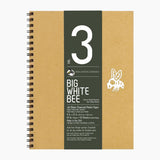 Bee Paper Company BEE204CB50909 Big White Bee Drawing Pad, 9 by 9Inch, Black Charcoal