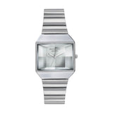 Sonata Poze 8 Quartz Analog With Silver Dial Silver Stainless Steel Strap Watch For Unisex - Sp80160Sm01W