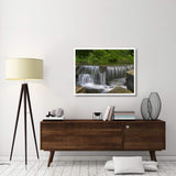 Sand Creek Cascades In Osage Hills State Park, Oklahoma-Paper Art-42,,X32,,
