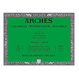 Arches Watercolor Paper Block, Cold Press, 9'' X 12'', 140 Pound
