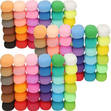 Wolwefa Air Dry Clay, 108 Packs Colored Foam Clay, Molding Clay, Crafting Clay, Moldable Foam Clay Super Light Weight Air Dry Cl