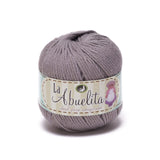 La Abuelita 100% Cotton Yarn (50grams) Ideal for Amigurumi 91 Grey