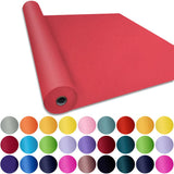 SMART&CASUAL 24 x 2,520 (210) Red Kraft Craft Paper Roll for Gift Wrapping Bulletin Board Bouquet Flower Kids Art Packing Parce