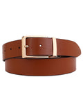Sunshopping MenS Formal Genuine Leather Pin Buckle Tan Color Belt (Jafa106Tn) (34, Tan)