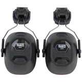 Klein Tools 60532 Earmuffs, Cap and Safety Helmet Hard Hat Attachment, 26dB Noise Protection, Construction, Manufacturing, Maint