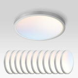 ASD LED 9 Inch Round Flush Mount Ceiling Light Fixture | 18W 1660LM 2700-6000K 120V | 5CCT, Dimmable, Ultra Slim, ETL Listed | T