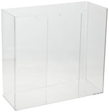 Brady GD02 Plastic Acrylic Glove Dispenser with Double Box, Clear, 10.93 W, 10 H, 4.12 D