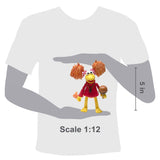 Boss Fight Studio Red, Fraggle Rock Collectible Action Figure - Highly Articulated Figurine - Accessories Including Hat, Magnify