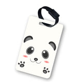 Funcart Panda Theme Luggage Tag