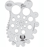 Artool Blasted FX Circle Airbrush Template by Ryan Ryno