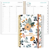 2025-2026 Appointment Book & Planner - 8.5 x 11 Daily Hourly Planner 2025 from July 2025 - June 2026, Weekly Appointment Book wi