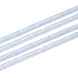 Adabele 14.5 Inch Lab Created/Synthetic White Opal Gemstone 4mm x 2mm Small Heishi Tube Rondelle Beads Gem Stone Spacer (145-155