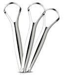 Atha Stainless Steel Tongue Scraper | Tongue Cleaner For Bad Breath Removal | Oral Care Tool For Fresh Breath & Hygiene (1 Pcs)