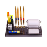 Rasper Multipurpose Desk Organiser Acrylic Pen Stand For Office & Study Table Stylish Pen Pencil Holder Office Table Top For Gif