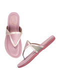 Shoetopia Women'S Flat-3232 Flat Sandal-6 Kids Uk (Flat-3232-Pink)-Eu39,Pink,6,B0D2TWDSF6