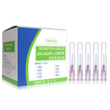 27G Needle 1/2 Inch Luer Lock 27 Gauge Needles Dispensing Accessories, Box of 100
