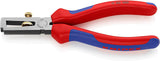 Knipex 11 02 160 Insulation Strippers 6,3 with soft handle and opening spring