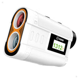 Golf Rangefinder with Slope, CIGMAN 1312 Yards Range Finder Golf, External Color Display, Flag Lock Vibration, 6X Magnification,