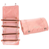 RollUp Makeup Cosmetic Bag With 4 Removable Pouches | Hanging Toiletry Organizer For Travel, Personal Care, Makeup | Makeup Bag