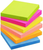 Ofixo Super Sticky Notes, 2X Sticking Power, 3 In X 3 In, 5 Pads (400 Pcs)