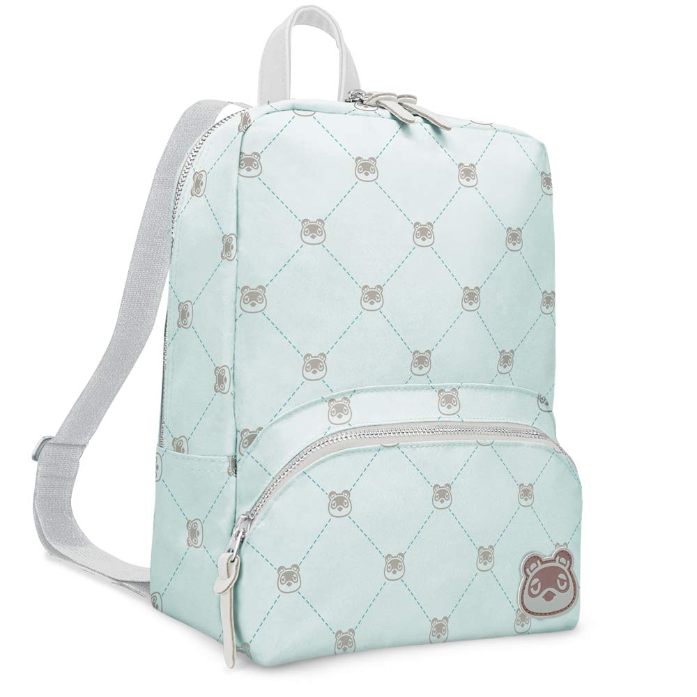 Controller Gear Animal Crossing - Small Backpack Mini Bookbag Travel Bag For Nintendo Switch Console & Accessories - Tom Nook Qu