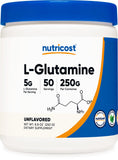 Nutricost LGlutamine Powder 250 Grams