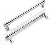 khtumeware 10 Pack 7-1/2 Inch(192mm) Polished Chrome Cabinet Pulls Kitchen Cabinet Hardware for Cupboard Drawer Pulls Dresser Ha