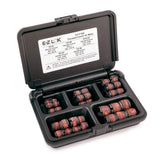 EZ LOK EZF108 Threaded Inserts For Metal; Assortment Kit; Carbon Steel; Heavy Wall; UNF Internal Threads, 1032, 1/428, 5/1