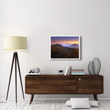 Sunrise And Crescent Moon Overlooking Haleakala Crater, Maui, Hawaii-Paper Art-34,,X26,,