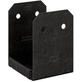 Simpson StrongTie Outdoor Accents Avant Collection ZMAX, Black PowderCoated Post Base for 6x6