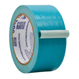 WOD DTC10 Advanced Strength Industrial Grade Teal Blue Duct Tape, 2 inch x 60 ft. Waterproof, UV Resistant For Crafts & Home Imp