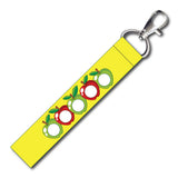 Isee 360 Apples Foodie Lanyard Bag Tag With Swivel Lobster For Gift Luggage Bags Backpack Laptop Bags Travelers Students Worker 