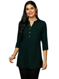 Libas Women'S Viscose Rayon Straight Kurtis (29290I_Green