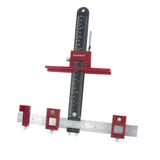 Milescraft 1340 Hardware Jig Adjustable Drill Guide to Quickly Install Cabinet/Drawer Handles, Knobs and Pulls. Cabinet Hardwa