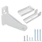 Reinforced Storm Door Closer Bracket Kit, Heavy-Duty Screen Door Closer Replacement Part for Andersen, Emco, Larson & Pella 4020
