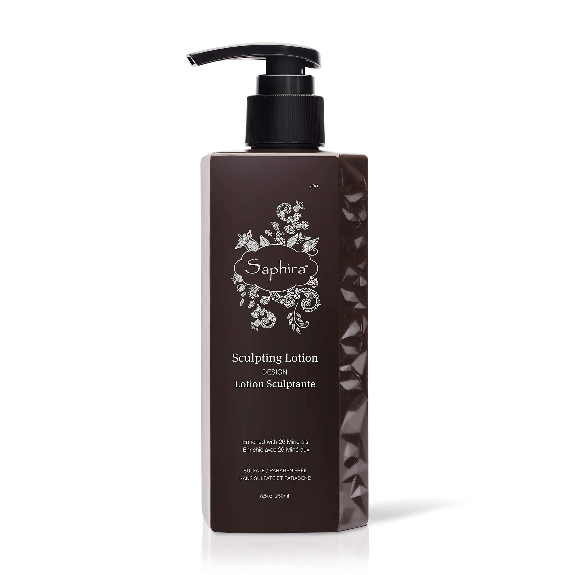Saphira Sculpting Lotion for Medium To Firm Hold, Healthy Shiny Hair, for All Hair Types, Women and Men, Sulfate-Free, Paraben-F