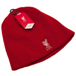 Liverpool Fc Crest Beanie Hat Red