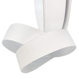 Morex Ribbon Dazzle Grosgrain Ribbon, 5/8 inch by 100 Yards, White, 99005/00-029