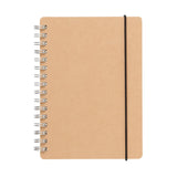 Muji DOUBLE RING NOTEBOOK WITH STRAP DOTTED BEIGE A6 (x5)