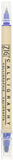 Zig Memory System Calligraphy Dual Tip Marker, Pure Blue