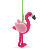 Dimensions Flamingo Felt Animals Needle Felting Craft Kit, 4 x 6