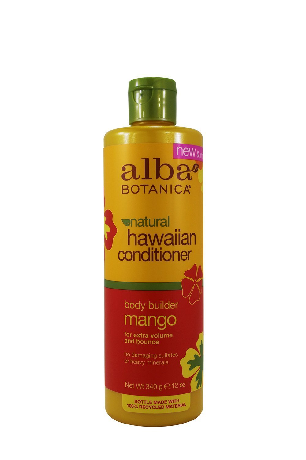 Alba Botanica: Natural Hawaiian Conditioner Body Builder Mango, 12 Oz (3 Pack)