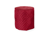 Covermates Keepsakes - Round Appliance Cover - Dust Protection - Stain Resistant - Washable - Appliance Cover, Red