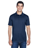 Harriton Mens 4 oz. Polytech Polo M NAVY