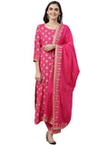 Gosriki Women'S Rayon Regular Kurtas & Kurtis (Navlik-Pink_Xl-Go X_Large),X_large,,B08RJ7DSZM