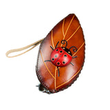 Calandis Leaf Purse Lady Handbag Fashion Women Wallet For Commuting Street Party Brown | Wallets | Womens Accessories