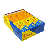 SEAGULL Pencils Presharpened No. 2 144/box 12 Boxes of 12 New Improved Eraser