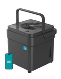 Midea Cube 35 Pint Dehumidifier for Basement and Rooms at Home for up to 3,500 Sq. Ft., Smart Control, Compatible with Alexa (Gr
