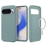 Spigen for Pixel 10/10 Pro Case, Parallax MagFit (2025) [Designed for Pixelsnap, Compatible with MagSafe Accessories] - Sage Gre